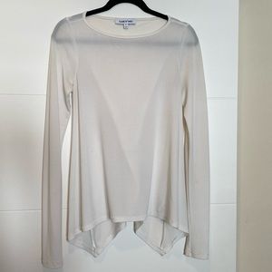 Elizabeth and James white long sleeve